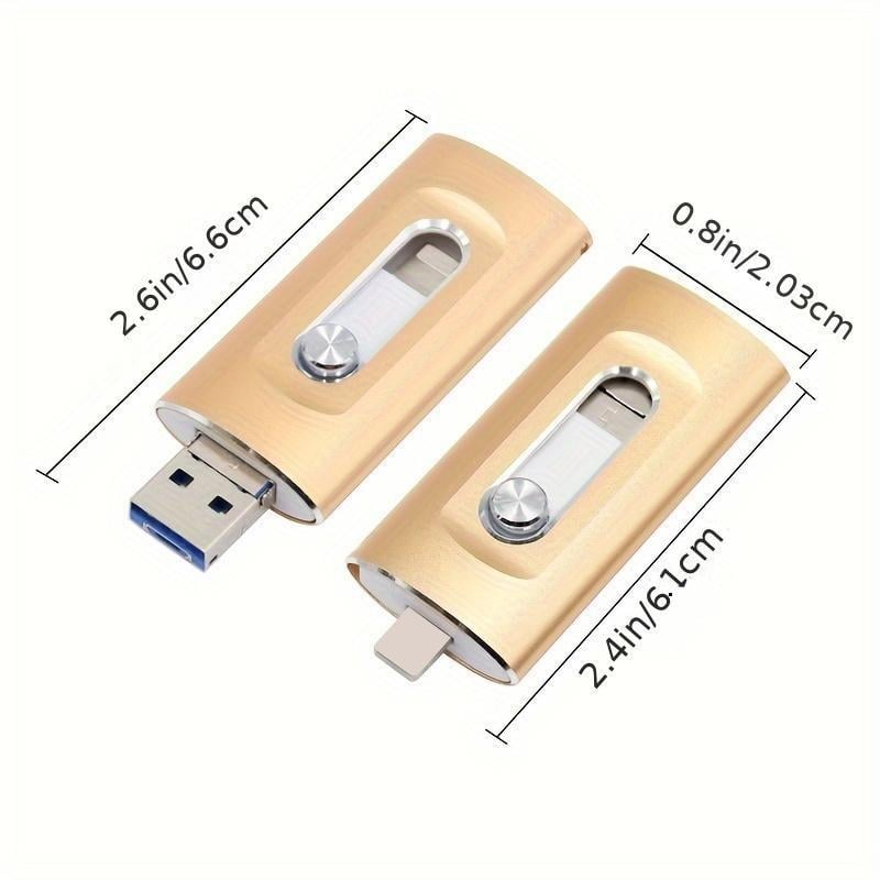 UniFlash 3-in-1 iPhone Storage Drive