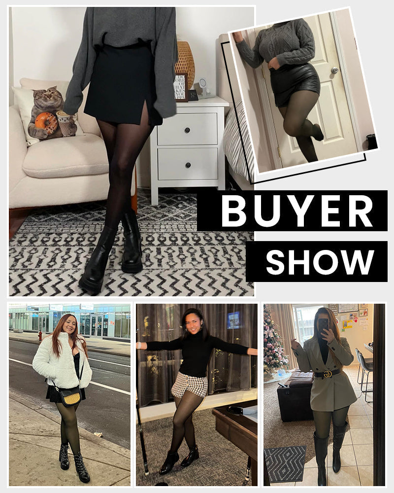 FrostKiss Fleece Full-Footed Tights