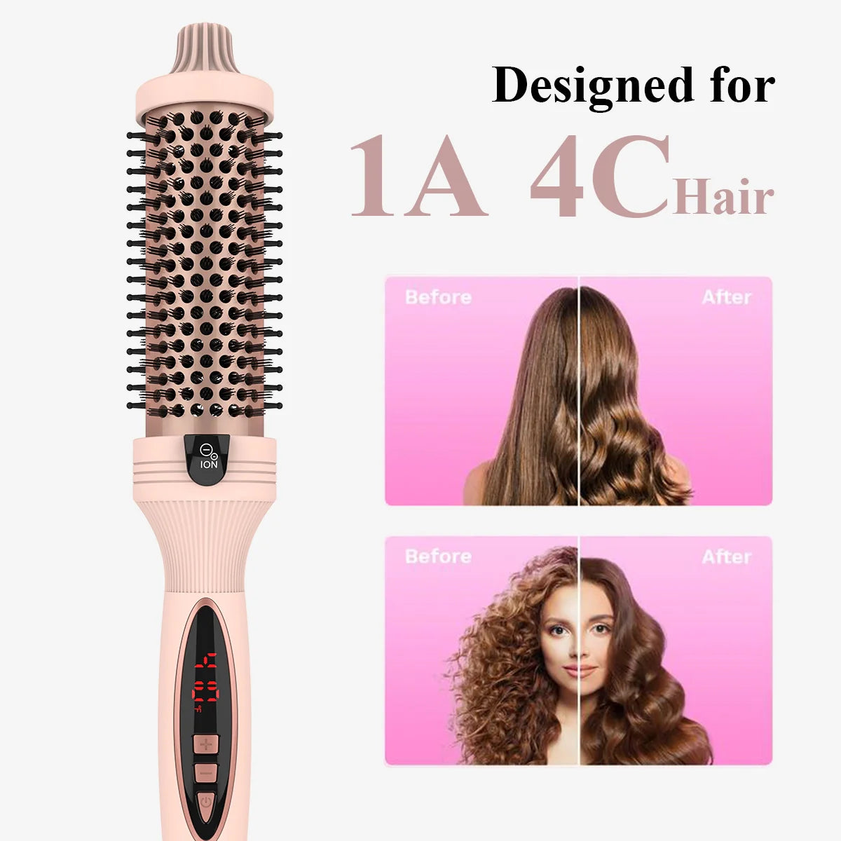 Curluxe 3-in-1 Curling Brush