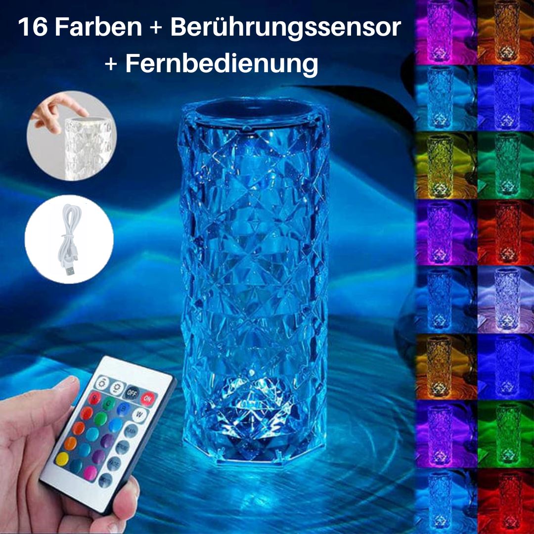 CrystalGlow Lamp