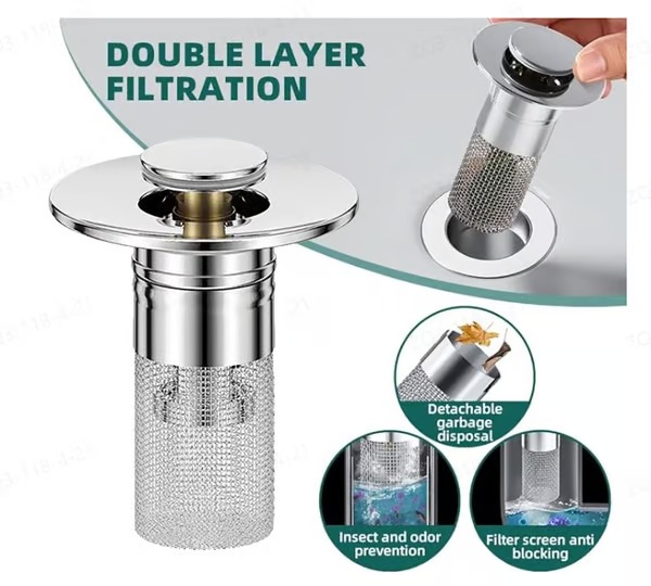 ClogShield Pop-Up Drain Filter