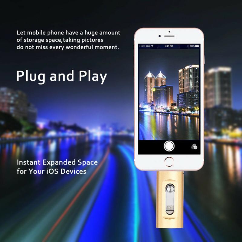 UniFlash 3-in-1 iPhone Storage Drive