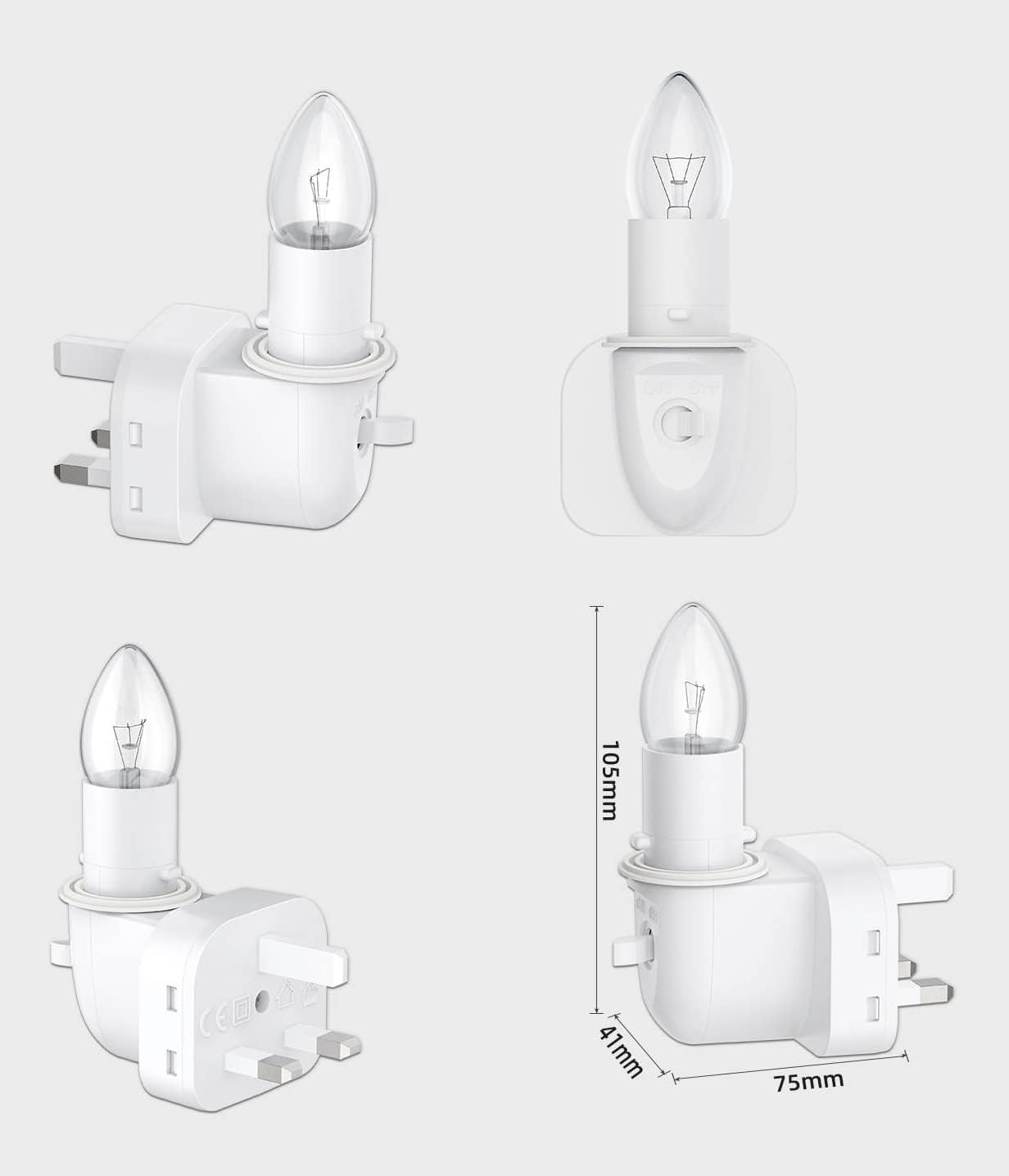 TwinklePine Plug-In Lamp