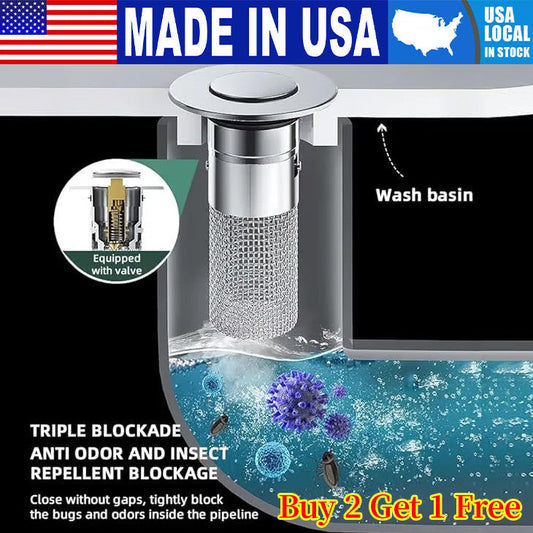 ClogShield Pop-Up Drain Filter