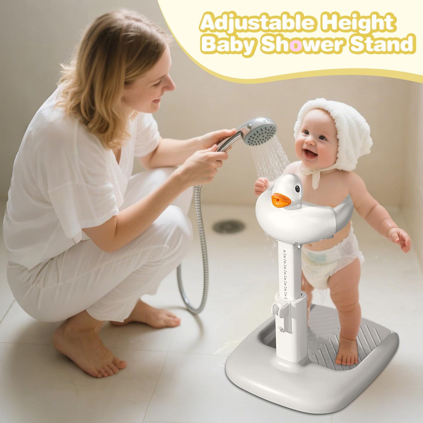 JoyfulSplash Toddler Bath Stand