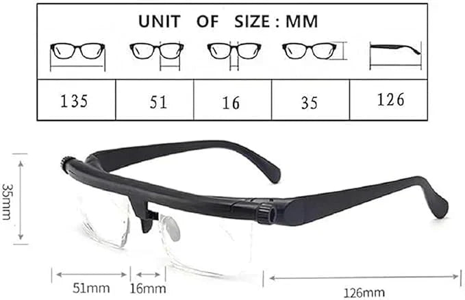 VisionEase Dial-In Glasses