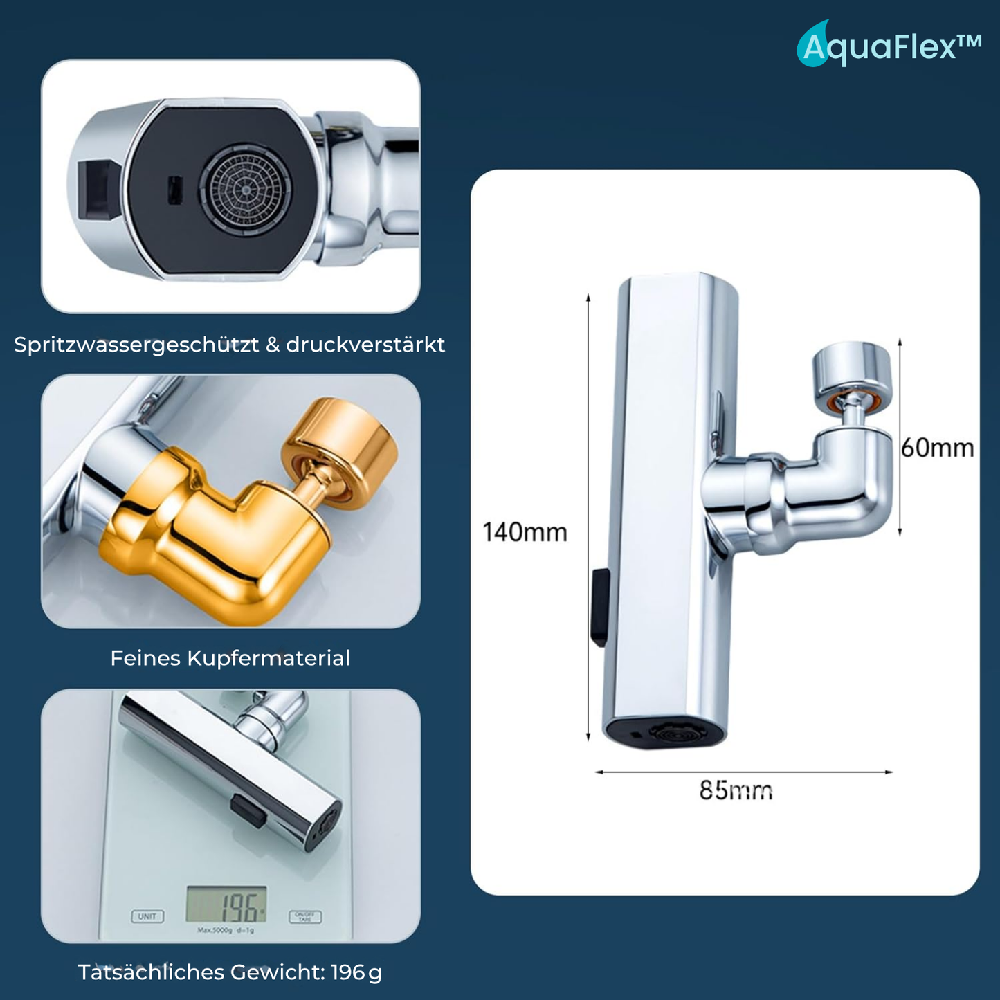 Waterfall Faucet Spray Nozzle