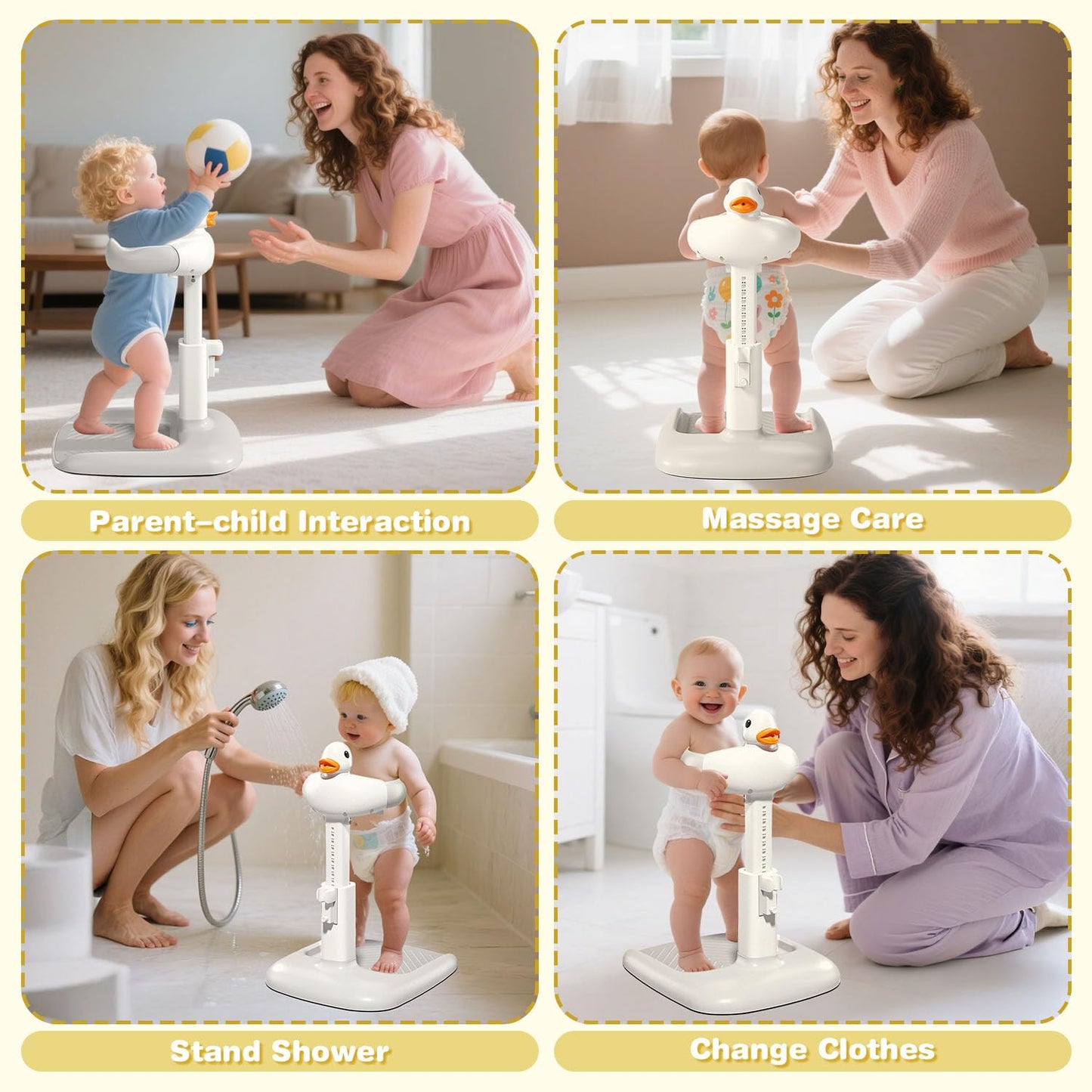 JoyfulSplash Toddler Bath Stand