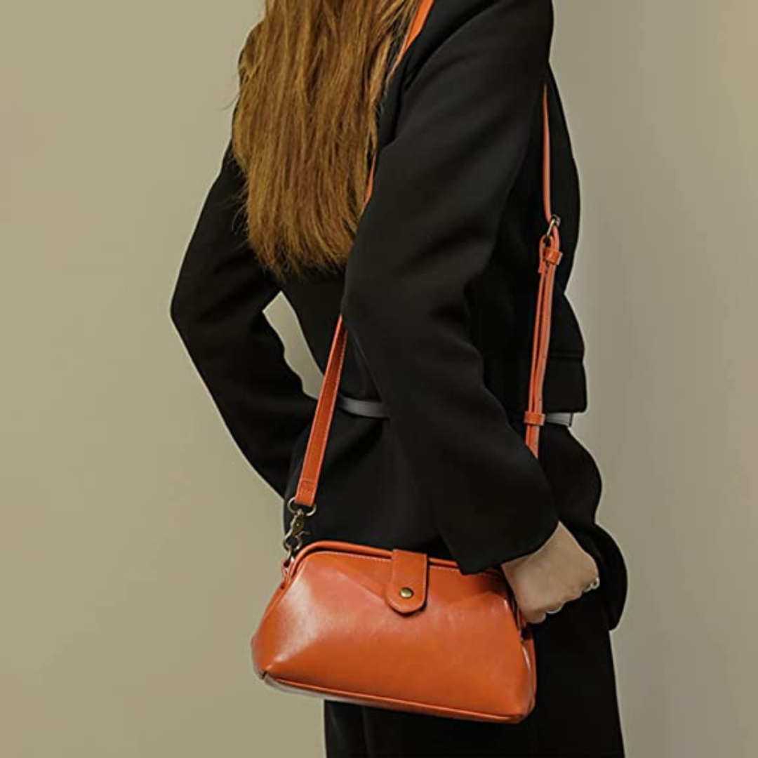Elegant Leather Crossbody Bag