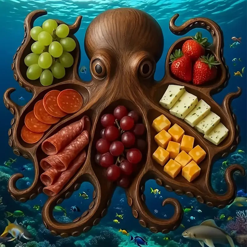 Tentacle Table Charcuterie Board