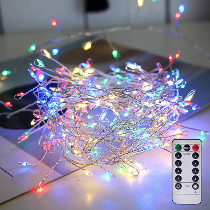 FestiveTwinkle Christmas String Lights