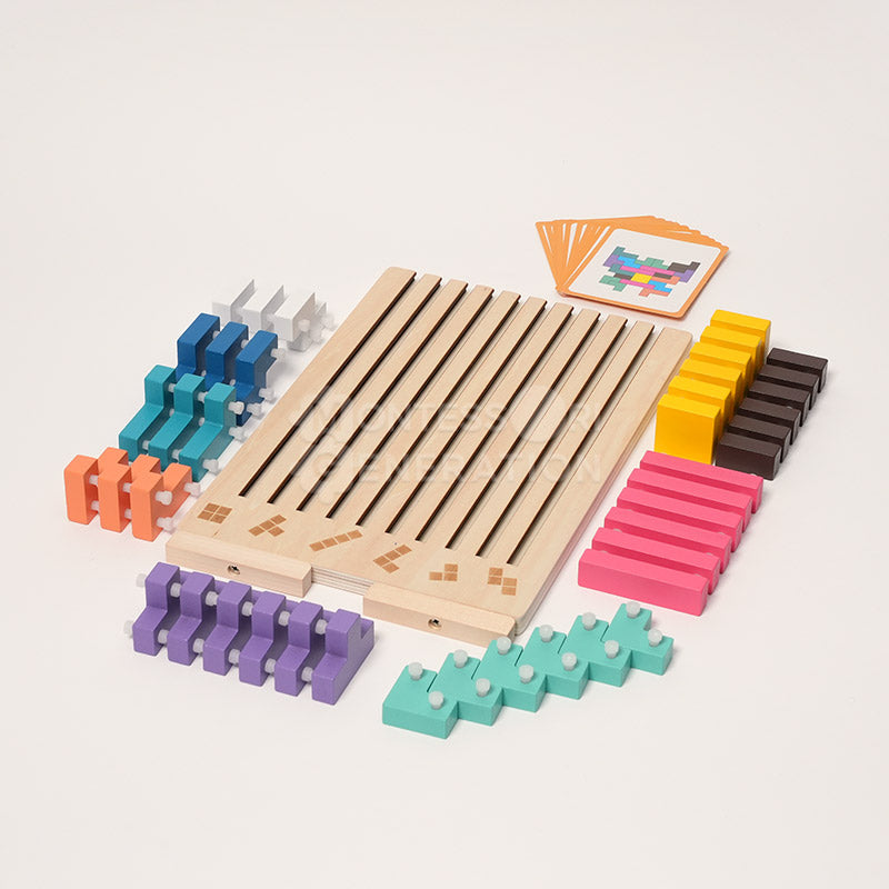 BrainBuild Montessori Blocks