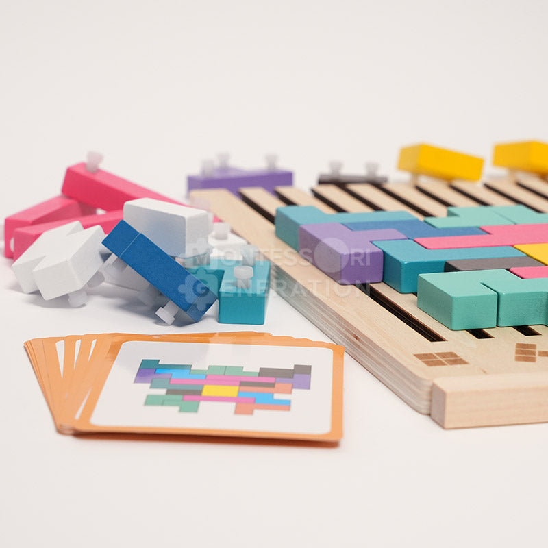 BrainBuild Montessori Blocks