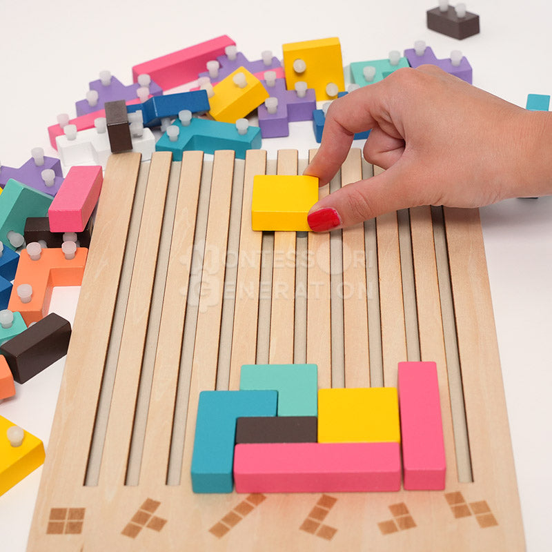 BrainBuild Montessori Blocks