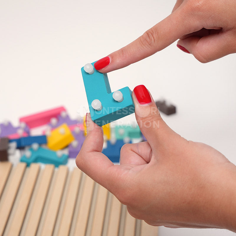 BrainBuild Montessori Blocks