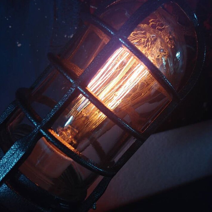 FlameTrail Rocket Lamp