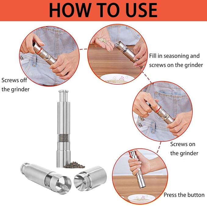 FlavorPress Salt & Pepper Shaker