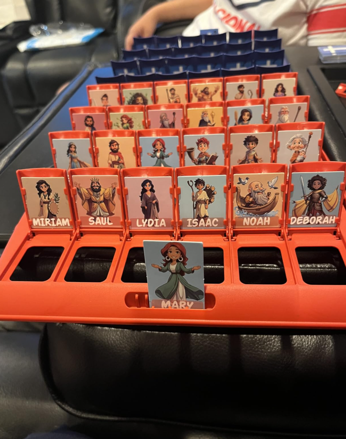 Who’s Who in the Bible – Family Guessing Game