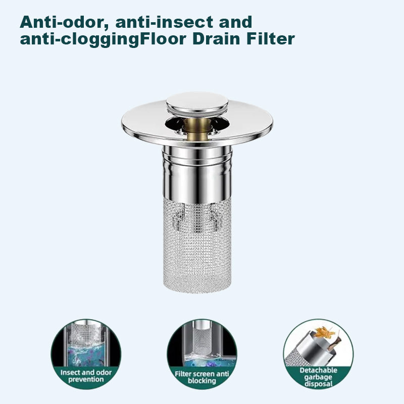 ClogShield Pop-Up Drain Filter