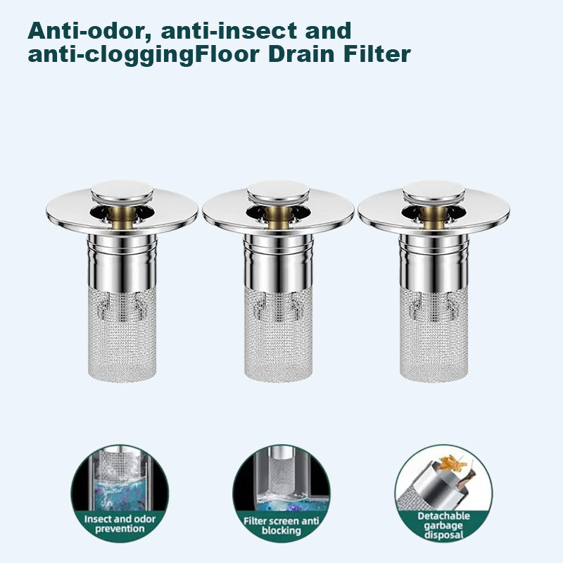 ClogShield Pop-Up Drain Filter
