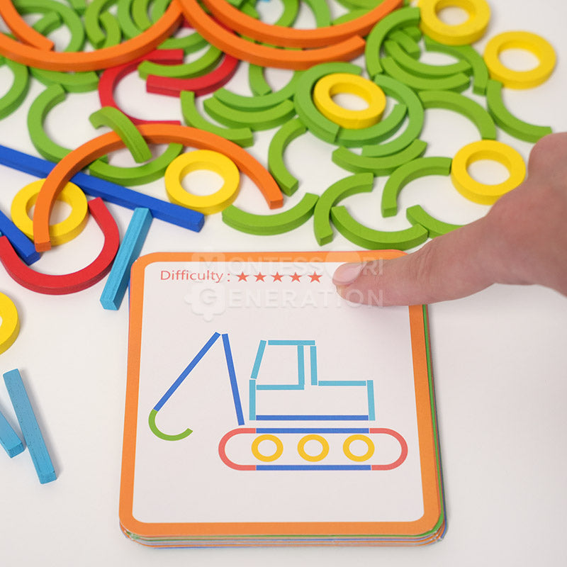 BrainBuild Montessori Sticks