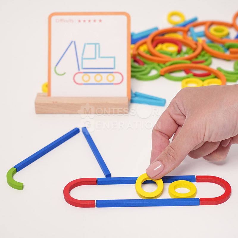 BrainBuild Montessori Sticks