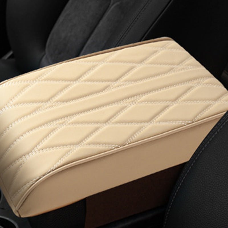 Diamond-Stitch Memory Foam Console Cover