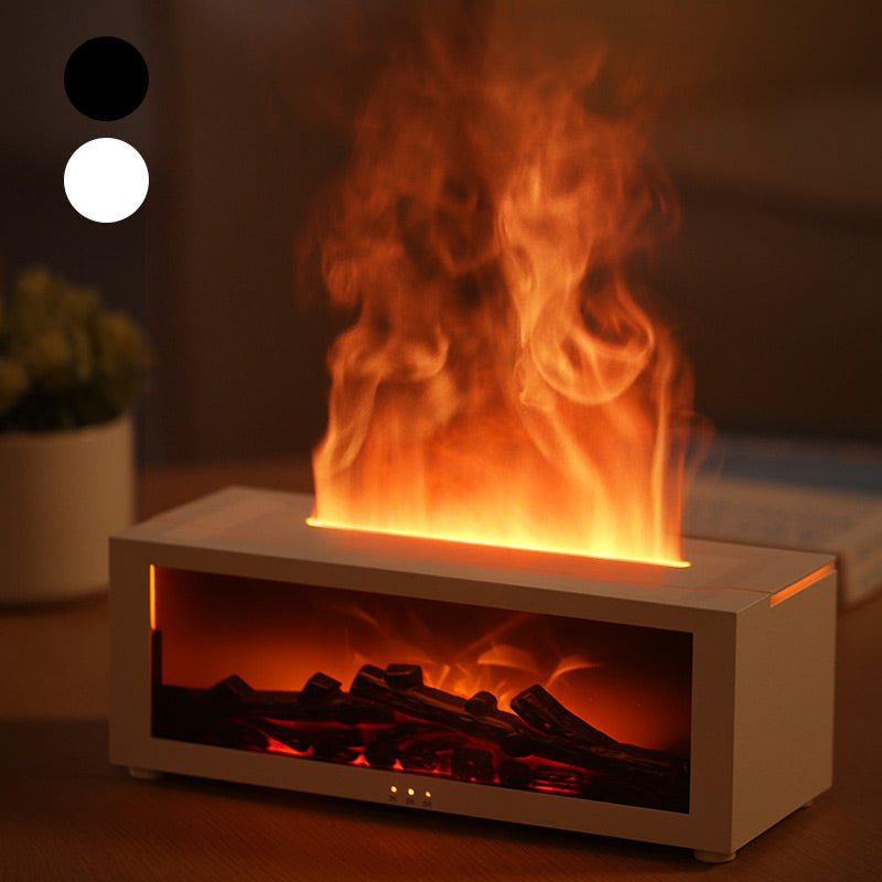 ZenFlame Humidifier & Relaxing LED Fireplace