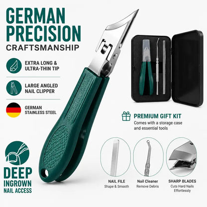 Beveled 3-Piece Nail Clippers