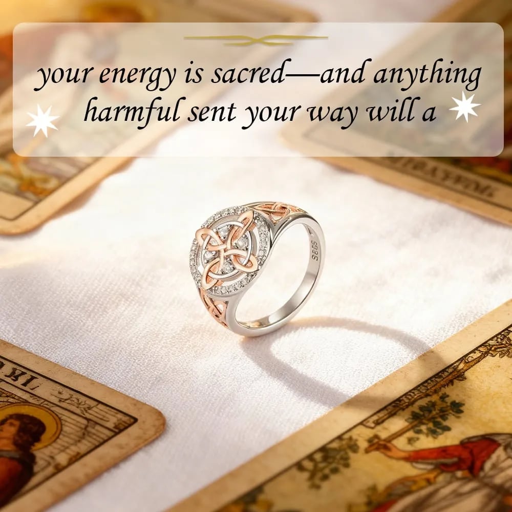 Moonbound Knot Protection Ring