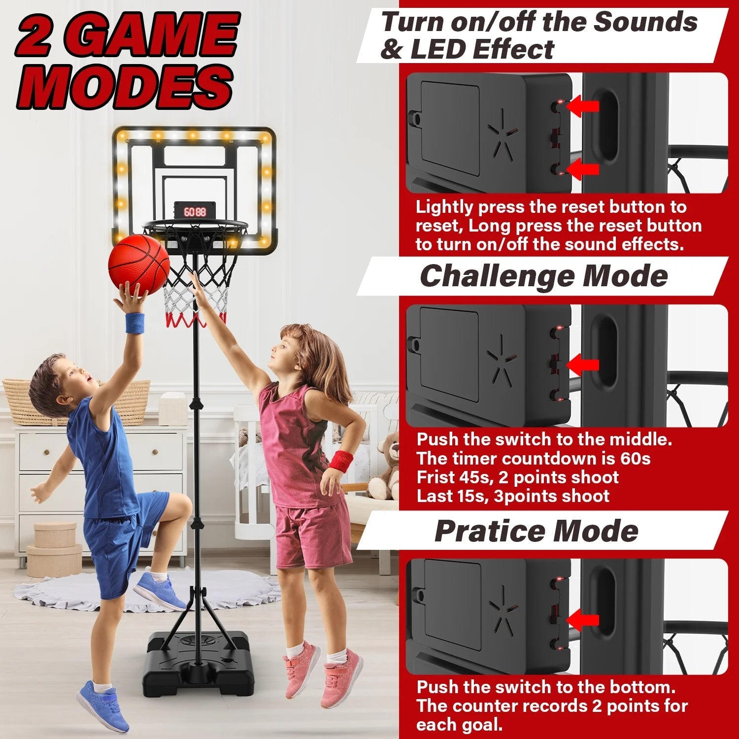 HoopMaster Scoreboard Hoop