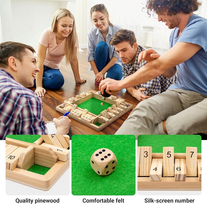 Roll & Shut Board Game