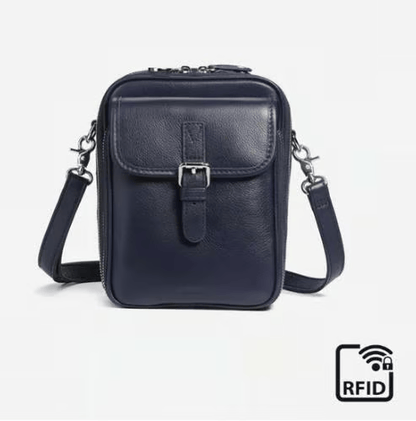 TravelGuard RFID Leather Bag