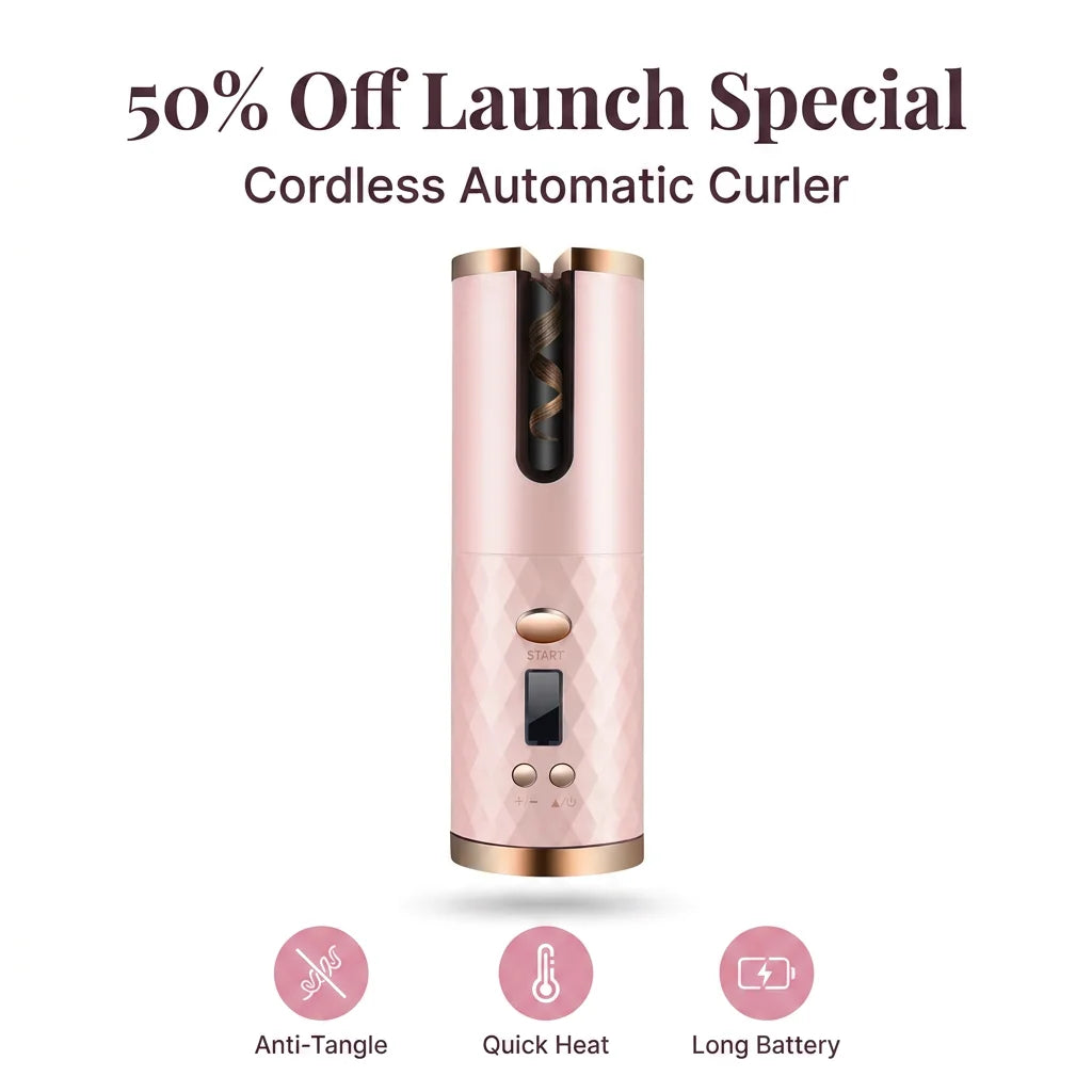 EasyCurl Wireless Curler