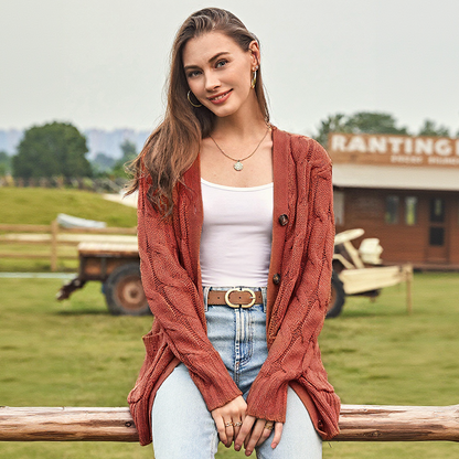 TwistTexture Knitted Sweater