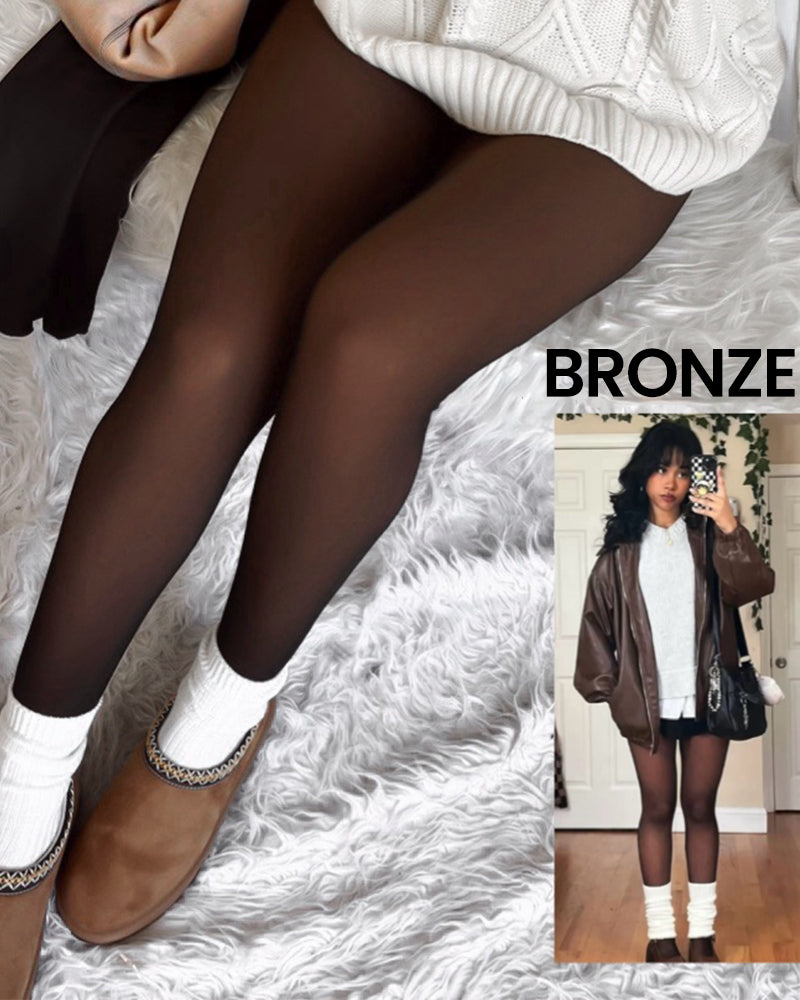 FrostKiss Fleece Full-Footed Tights