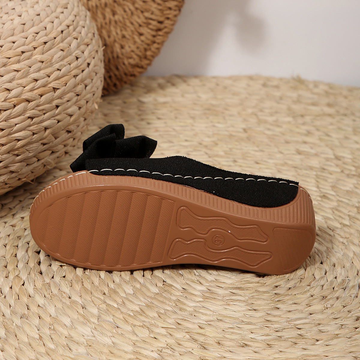 Women's Peep-Toe Wedge Slide Sandals