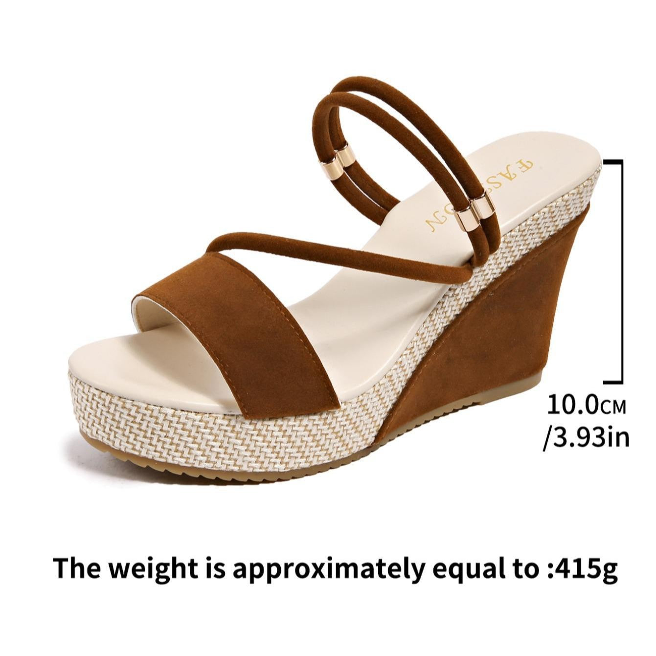 Velvet Air Wedge Sandals