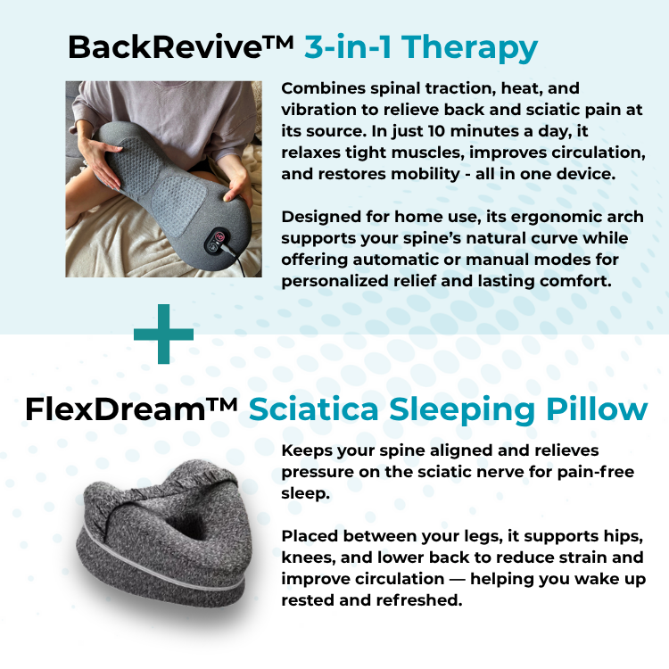 3-in-1 Back Pain Relief Device