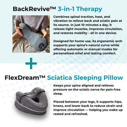 3-in-1 Back Pain Relief Device