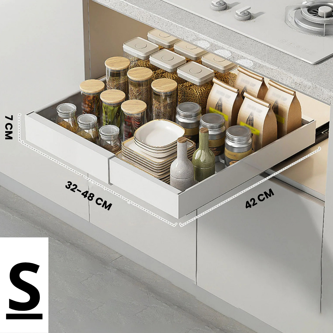 Kitchen Shelf with Drawer
