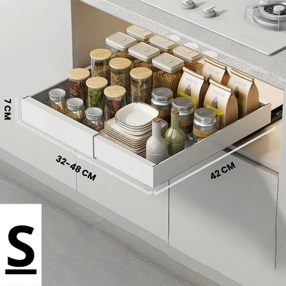 Kitchen Shelf with Drawer