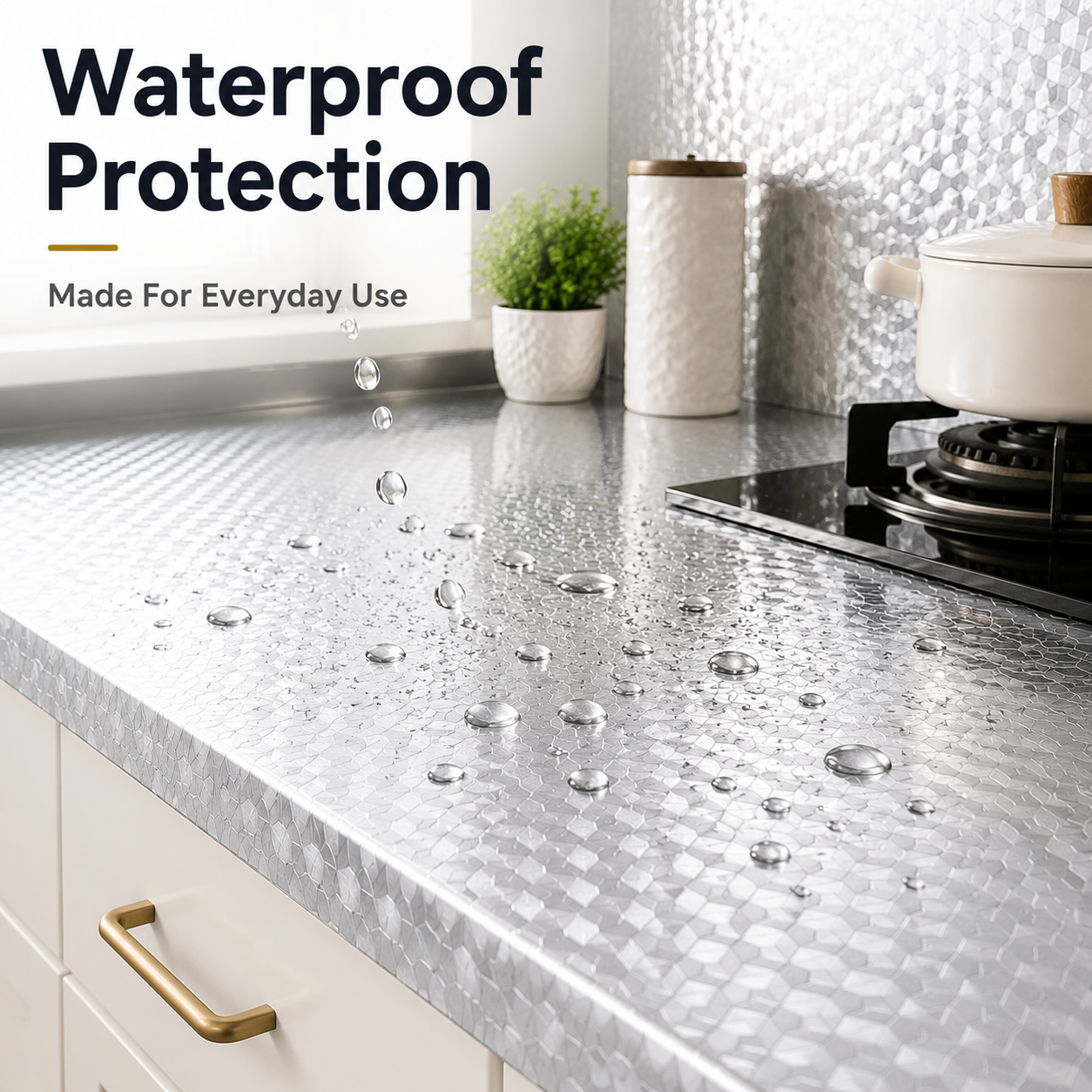 Peel & Stick Waterproof Kitchen Film