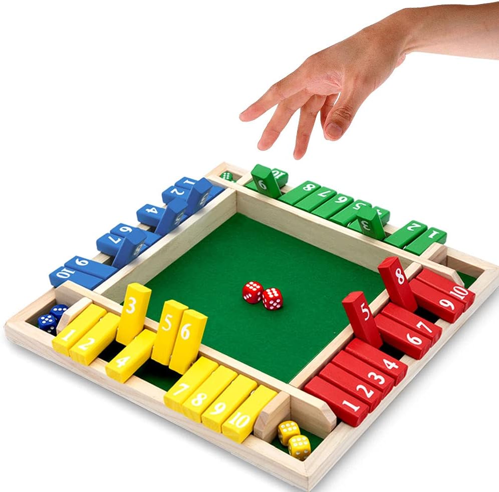 Roll & Shut Board Game