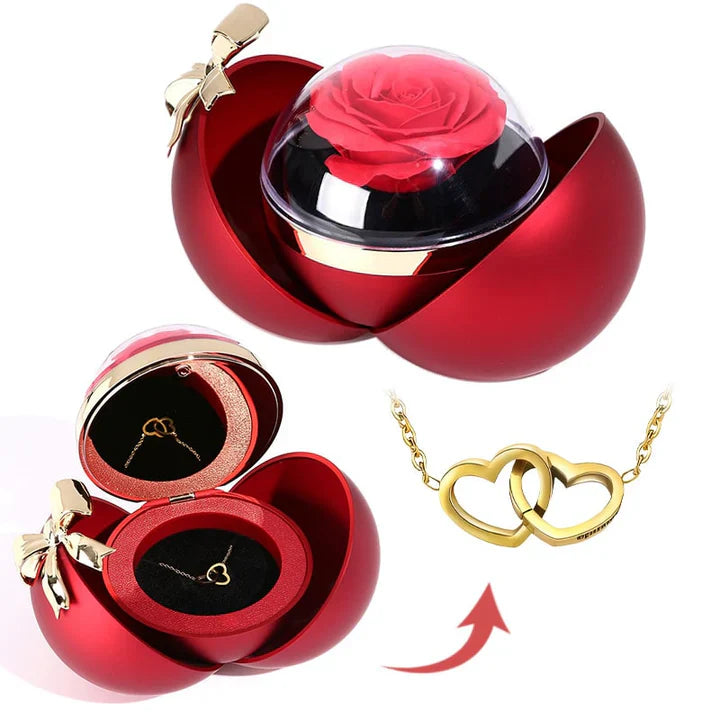 LoveBloom Rose Necklace Gift Set