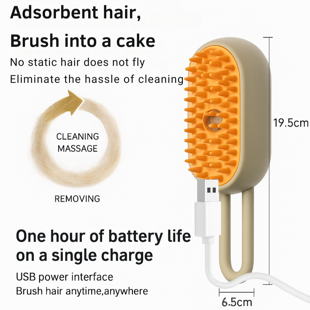 PetGlow Steam Brush
