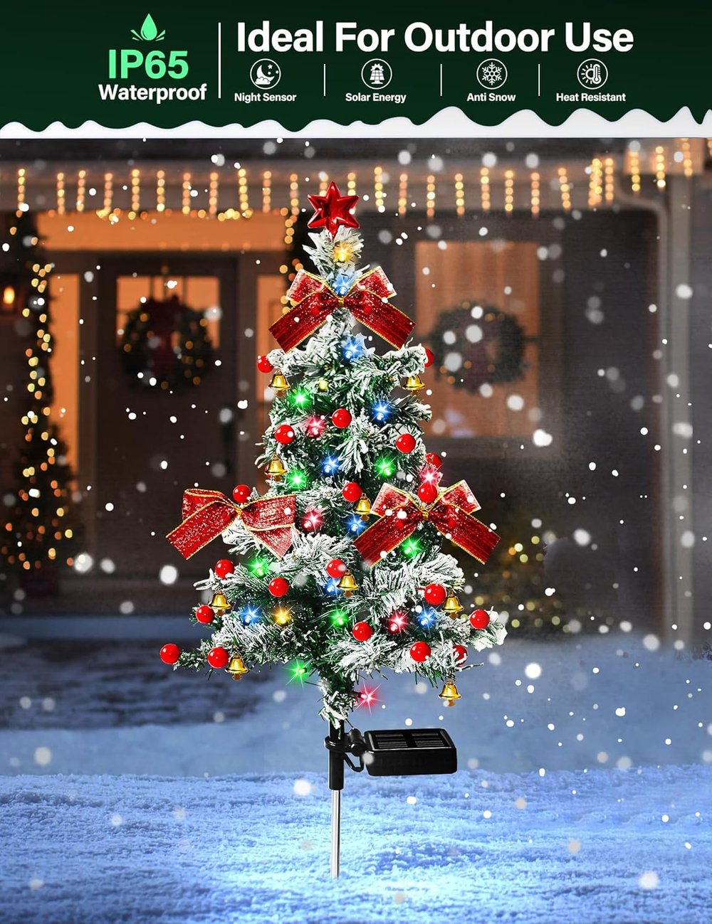 SolarGlow Christmas Tree