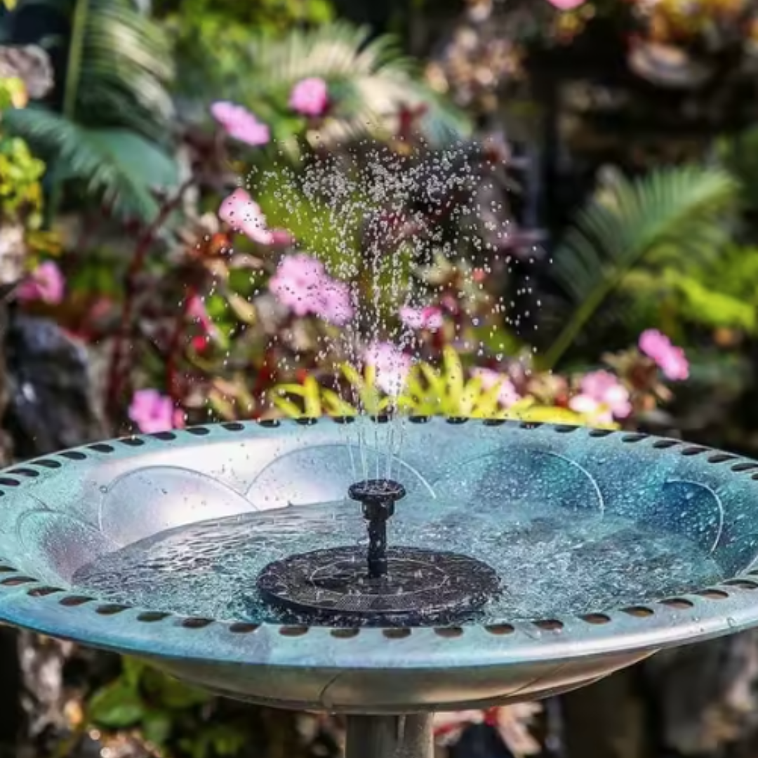 SunFlow Solar Garden Fountain