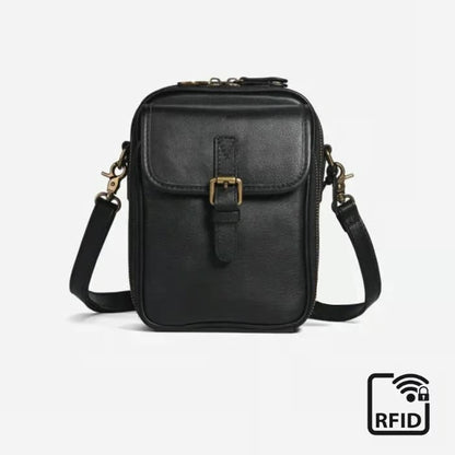 TravelGuard RFID Leather Bag