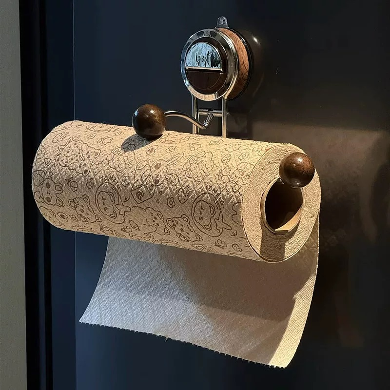 No-Drill Toilet Paper Holder & Hook